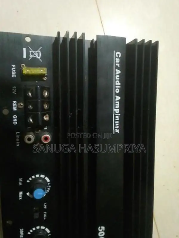 Car Sound Control Amplifier