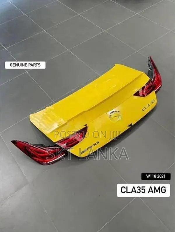 Mercedes CLA 2020 AMG Bootlid Dicky Door C118 Yellow