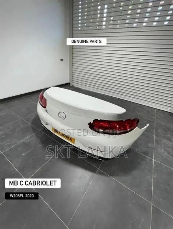 Mercedes C C200 Cabriolet Coupe Rear Bumper Lights