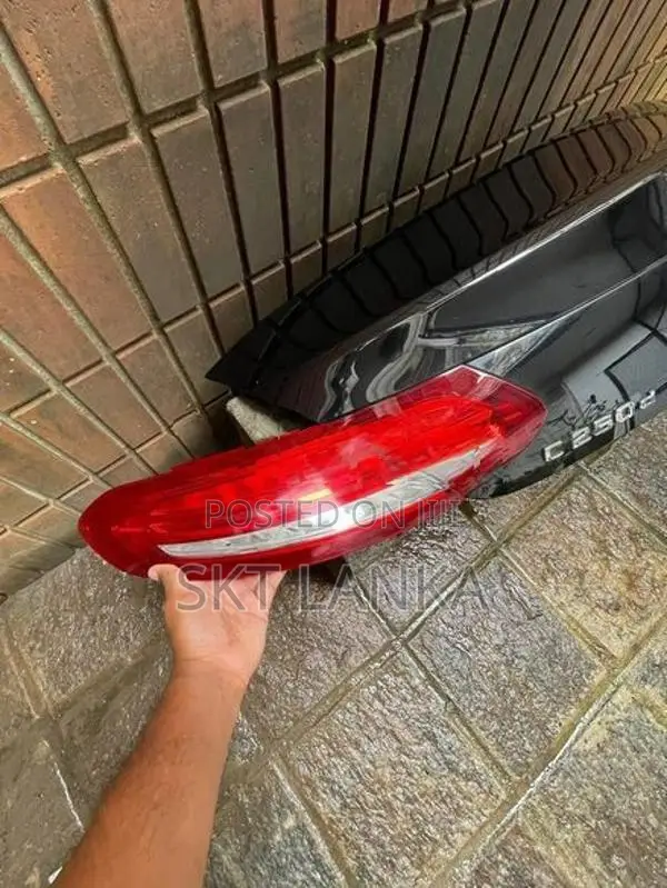 Mercedes C C200 Coupe Cabriolet 2017 AMG Rear End Bumper Lights