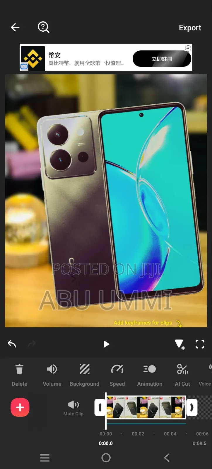 Vivo Y36 128 GB Blue