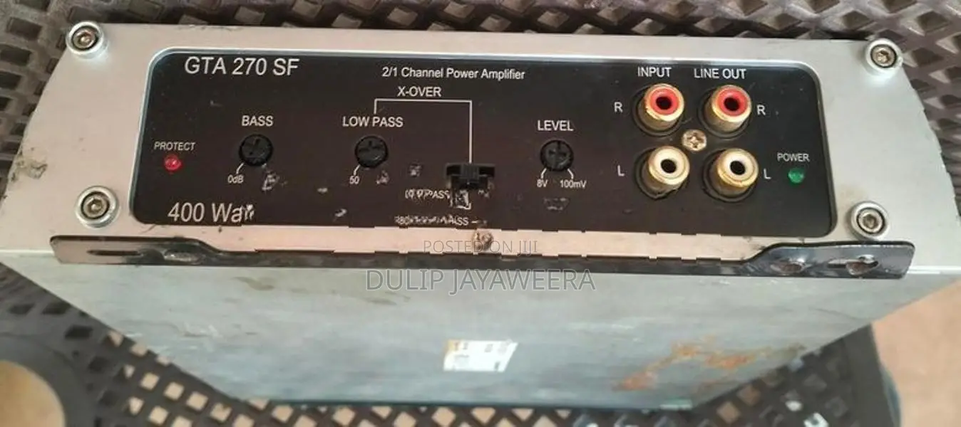 BLAUPUNKT GTA 270 SF WITH JBL SPEAKERS