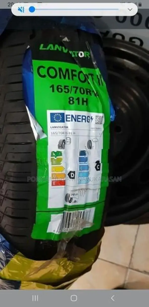 Comfort Tyres 165/70/14
