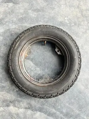 TVS Scooty Pep Rear Tyre + Rim