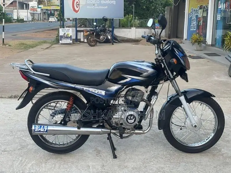 Bajaj CT100 blue 2014