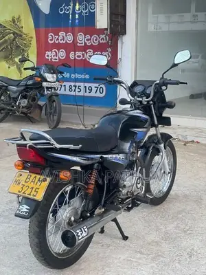 Bajaj CT100 blue 2014