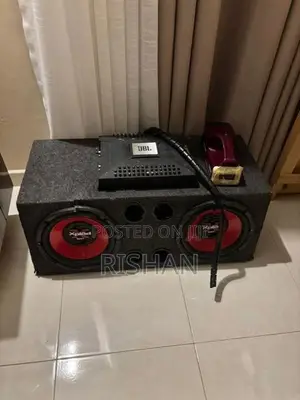JBL amplifier with Sony xplod subwoofer