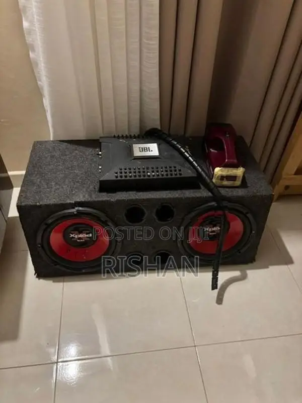 JBL amplifier with Sony xplod subwoofer