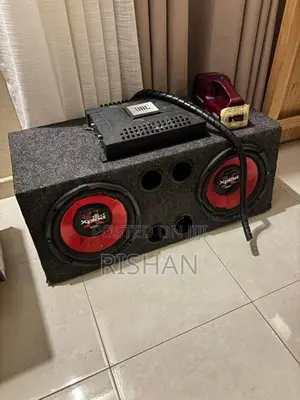 JBL amplifier with Sony xplod subwoofer