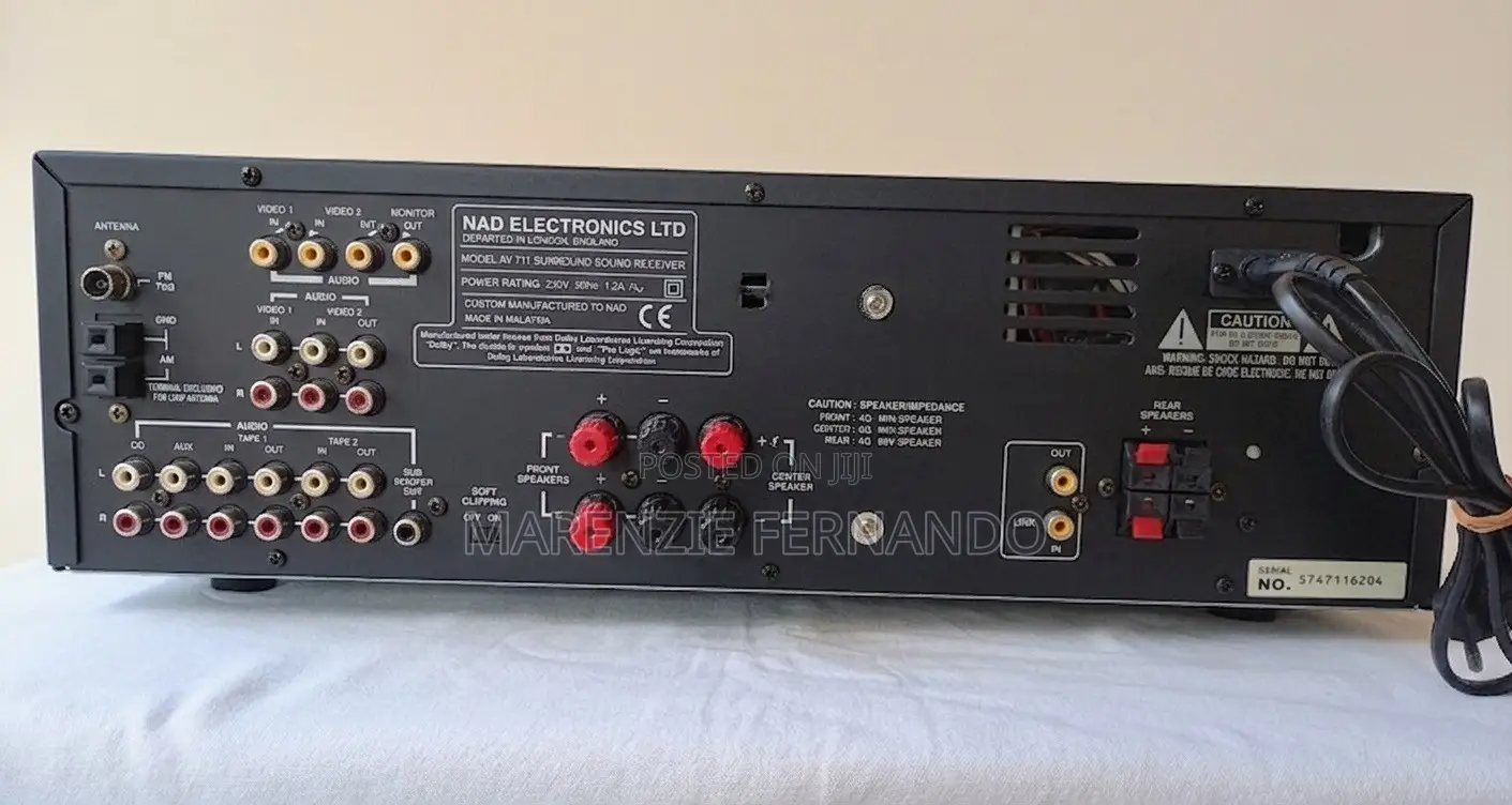 Nad Av-711 Stereo Av Amplifier