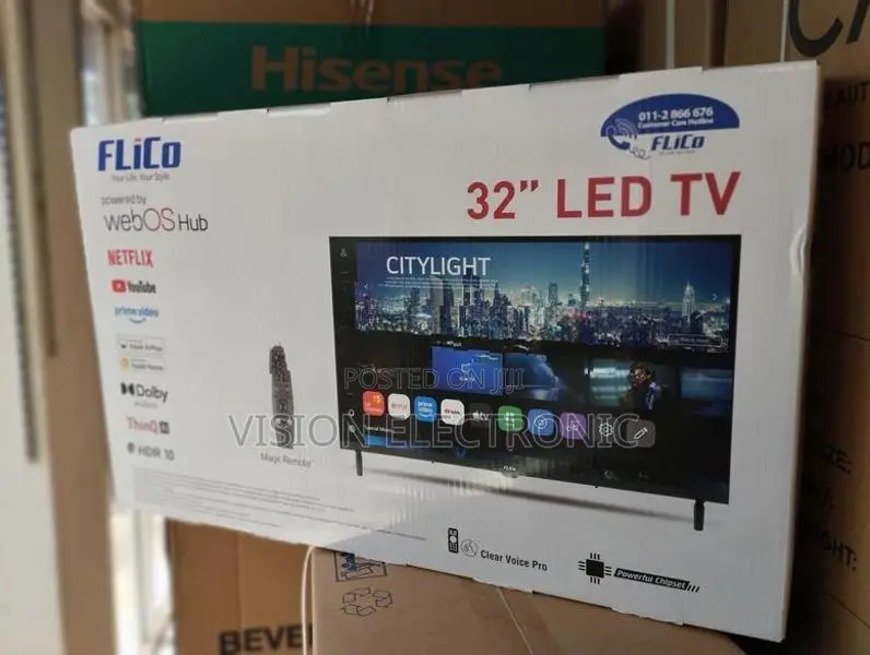 32 Inch Flico Smart WebOS HD LED TV