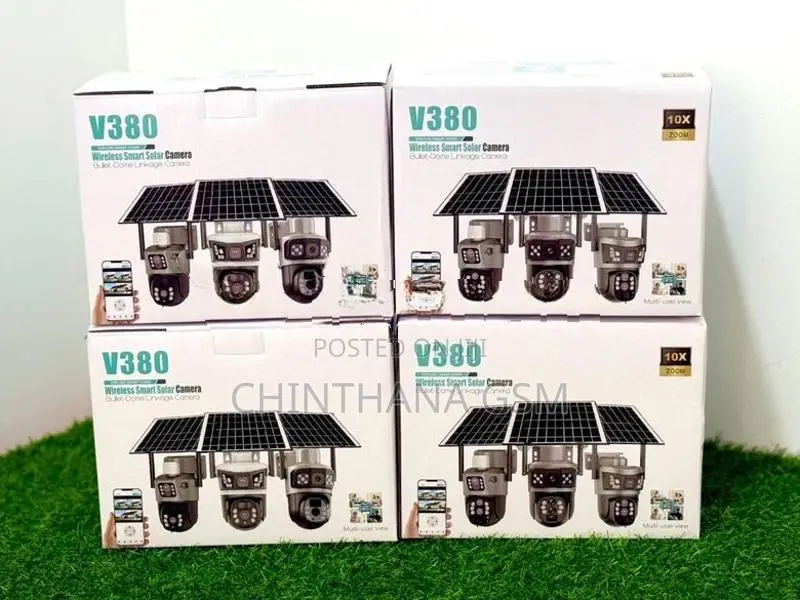 WIRLESS SMART SOLAR CAMERA 10x ZOOM