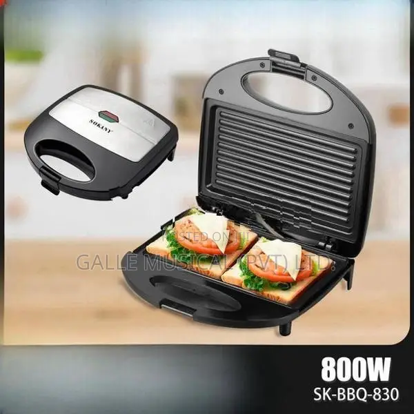 Sokany YO309 SK-BBQ-830 Electric Grill & Sandwich Maker