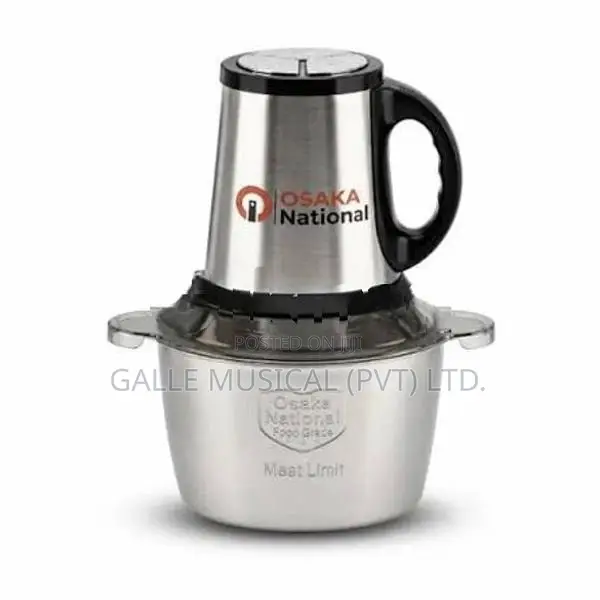 Osaka National Multifunction Vegetable Chopper – 2L Stainless Steel