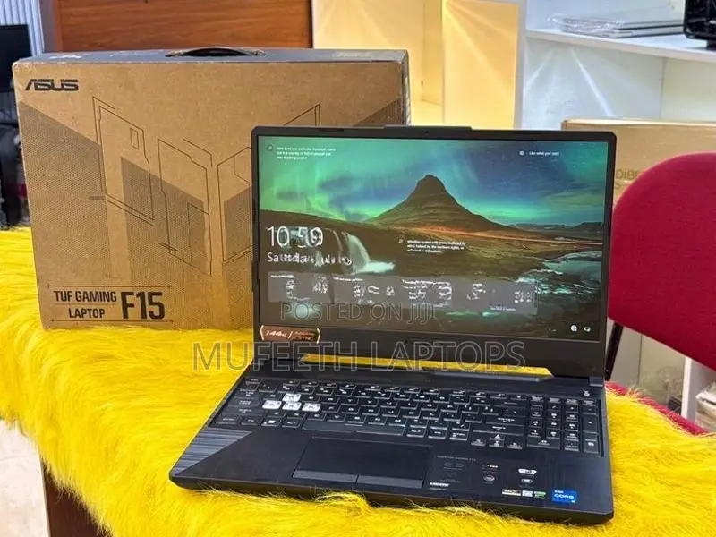 Asus Tuff Gaming i5 11Gen H processor 16/512GB RTX VGA