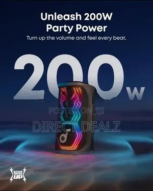 Anker Soundcore Rave 3S with Dual Wireless Mic