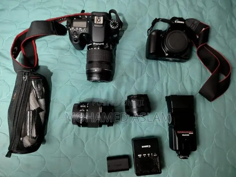 Canon EOS 70D + 1100D Complete Camera Bundle