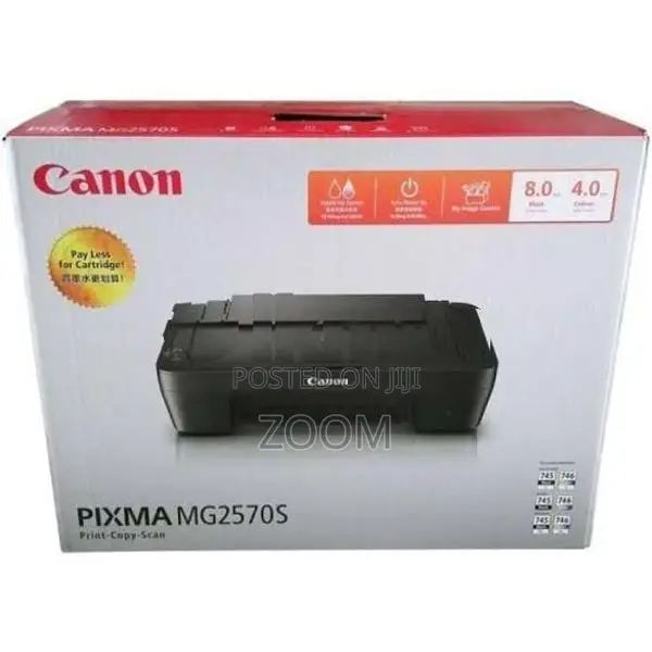 Canon Pixma MG2570s Printer (Print/Scan/Copy)- 1 Yr
