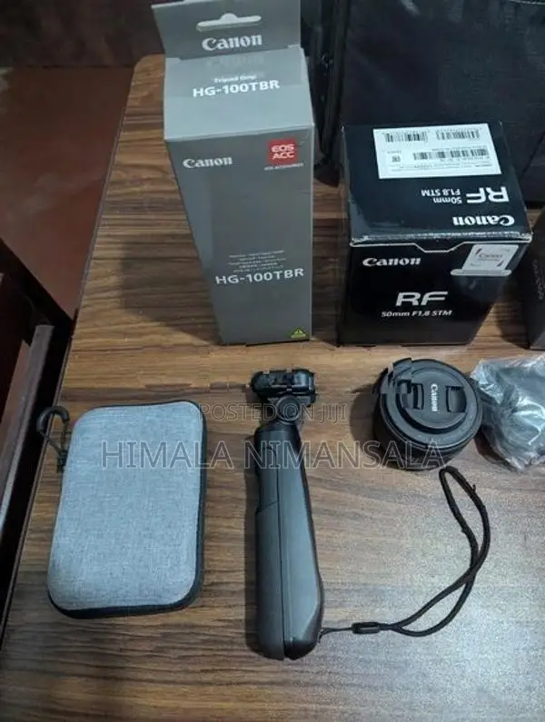 Canon EOS R50 Creator Kit with RF 50mm f/1.8 Lens Full Set