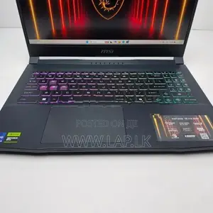 MSI Core i7 14650HX–14th GEN NVIDIA RTX 8GB VGA 16GB DDR5 RAM 512GB NV
