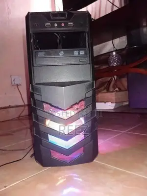 Gaming PC casing with accessories