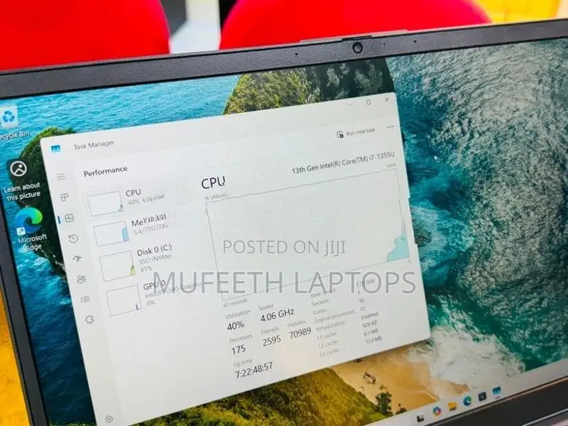 New HP i7 13Gen 8/512GB 15.6”FHD Display