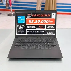 Dell Latitude 3420 intel Core i5-11th Gen|256GB Nvme SSD|8GB RAM Lapto