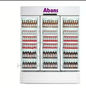 Abans 1100L Bottle Cooler -White