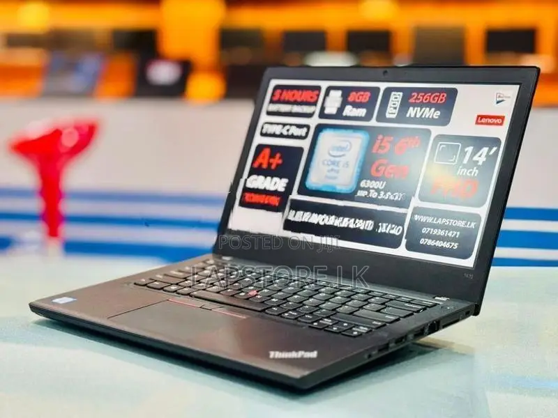 Lenovo ThinkPad T470 Core i5-6th Gen 8GB RAM 256GB Nvme SSD Laptops