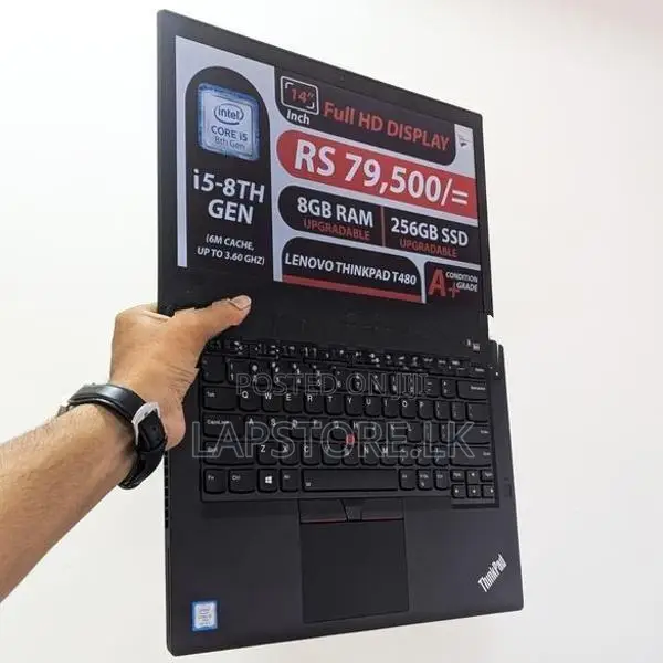 Lenovo ThinkPad T480 Core i5-8365U 8th Gen| 256GB NVMe | 8GB RAM Lapto