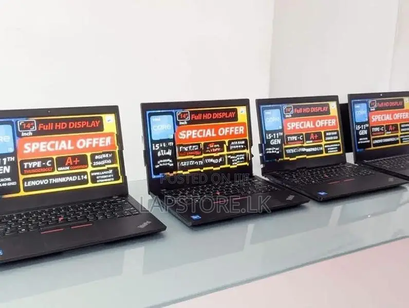 Thinkpad L14 Core i5 -11th Gen |8GB|USA Imported Laptops New