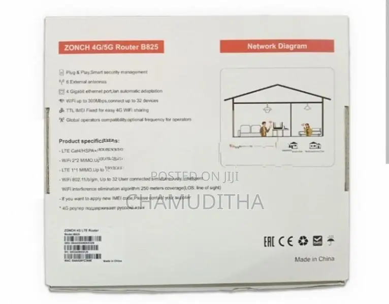 Zonch B820 4G/5G Router