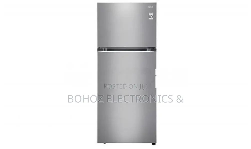 LG 340L Inverter Double Door Refrigerator - Shiny Steel GL-M380BPZI