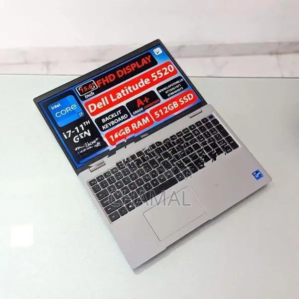 Dell Latitude 5520 Core i7 -1185G7 11th Gen |16GB RAM|512GB NVMe Lapto