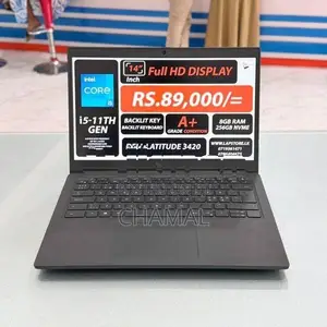 Dell Latitude 3420 Core i5-1145G7 11th Gen|8GB DDR4|256GB NVMe|Backlit