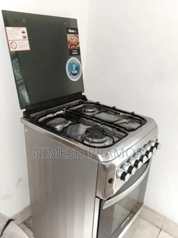 Abans 4 Burner Stove with Oven