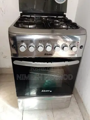 Abans 4 Burner Stove with Oven
