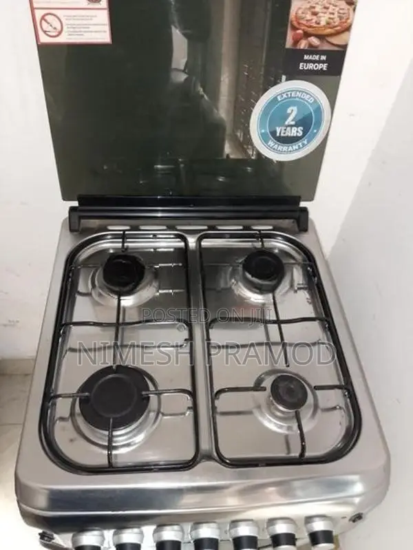 Abans 4 Burner Stove with Oven