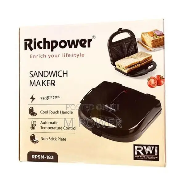 Richpower Sandwich Maker | Rpsm-183