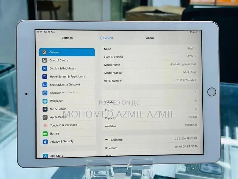 Apple iPad 6th Gen (Used)