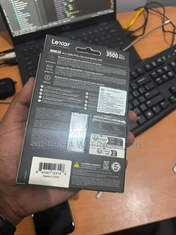 Lexar 256GB NVMe