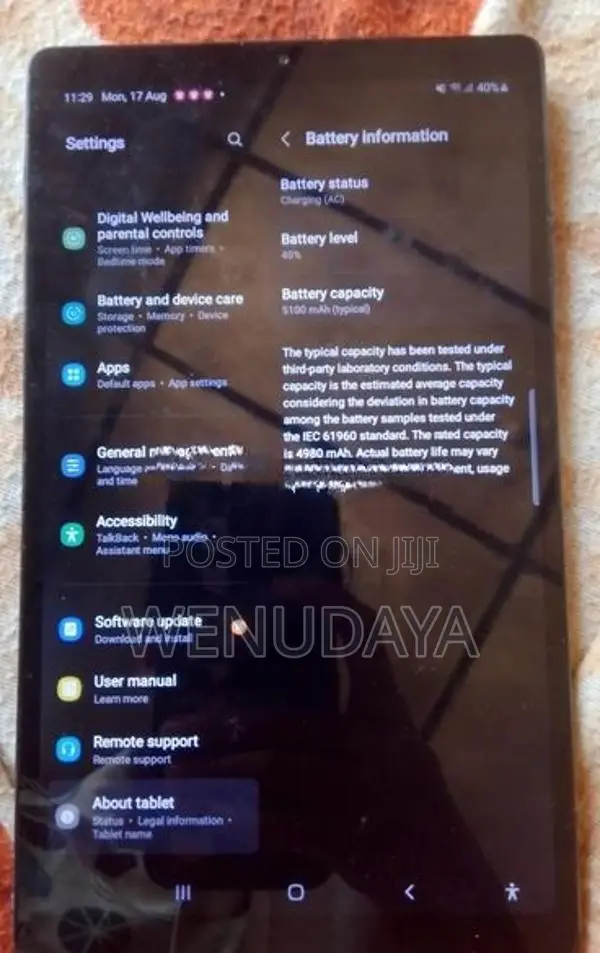 Samsung Galaxy A7 Lite Tablet