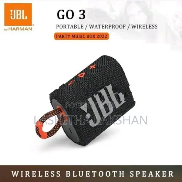 JBL Go 3 Bluetooth Speaker