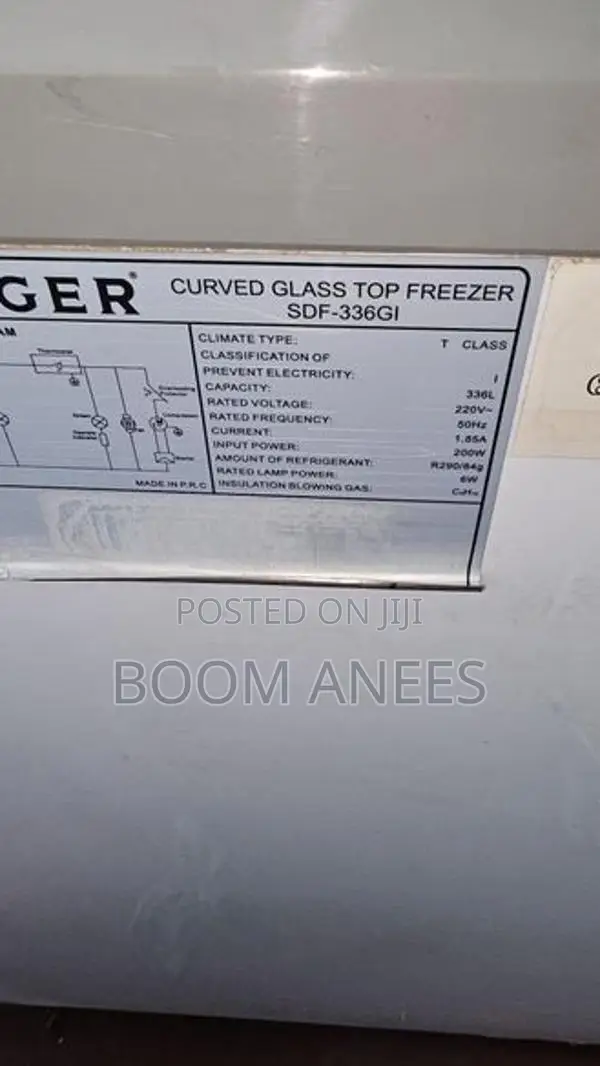Ice Cream Deep Freezer