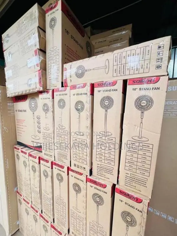 Saikon 16 Inch Stand Fan (Sealed Box)