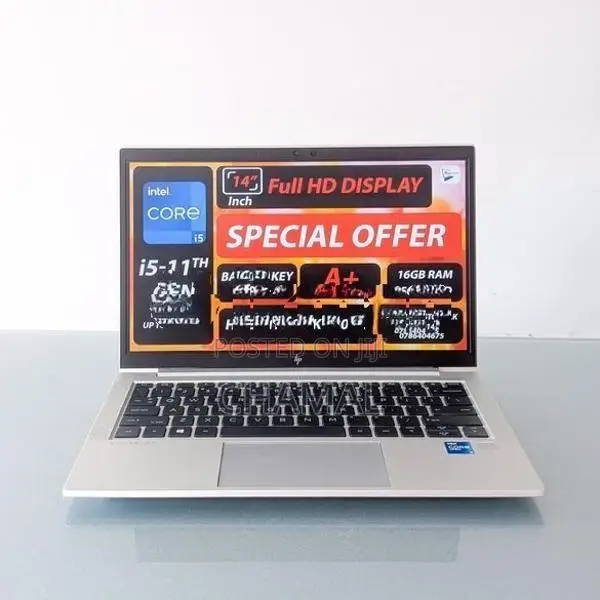 HP EliteBook 830 G8 Core i5-11th Gen|8GB RAM|256GB Nvme SSD Laptop
