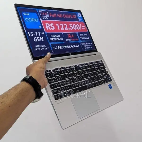 HP ProBook 650 G8 Core i5-1145G7 11th Gen|8GB DDR4 Ram|Iris Xe Graphic