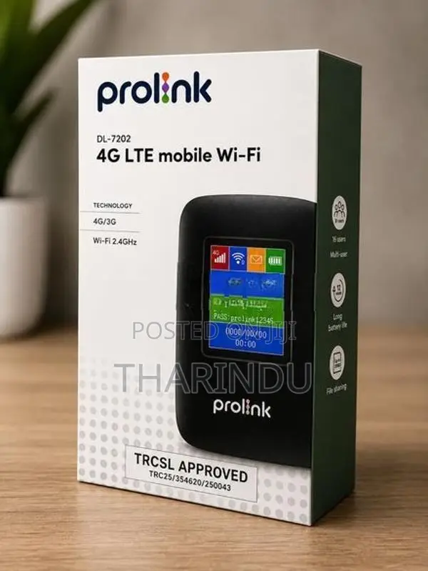 Brand New Prolink DL-7202 4G LTE Mobile Wi-Fi –