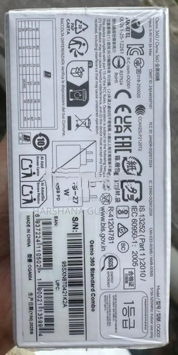 Brand New DJI Osmo 360 Standard Combo