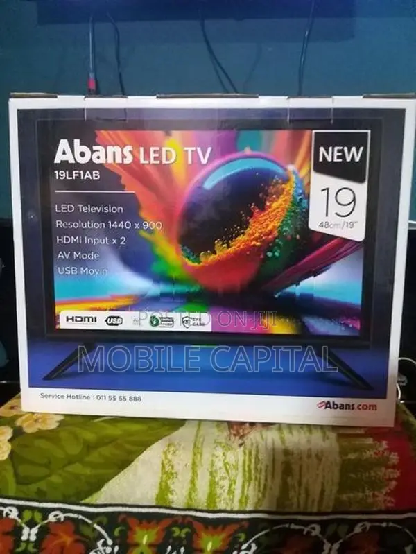 Abans LED TV/19"/HDMI×2/AV/USB